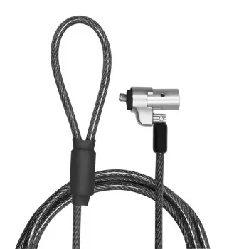 Cabo de segurança LogiLink NBS012 preto prateado