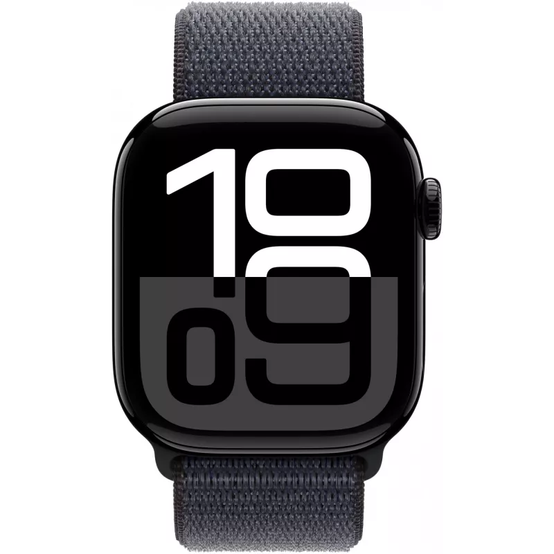 Apple Watch 10 42mm GPS+4G alumínio Sport Loop preto/Ink