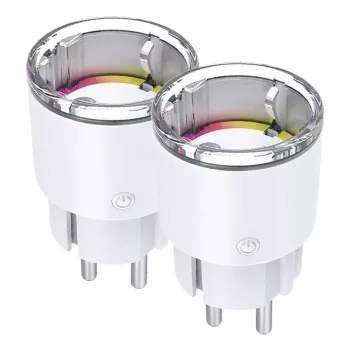 Tomada inteligente Gosund EP2-Z 10A — ficha ZigBee, pack de 2