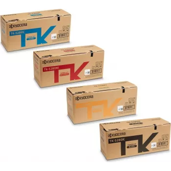 Multipack de cartuchos de toner Kyocera TK-5280 — original pack de 4