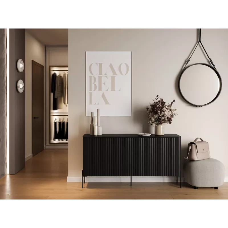 Cómoda Cama VERA 150x40x80 preto mate