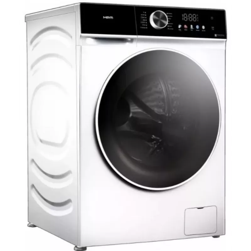 Máquina de lavar roupa MPM MPM-5112-PT-44, carga frontal, 10 kg, 1200 rpm, classe energética A, branca, independente