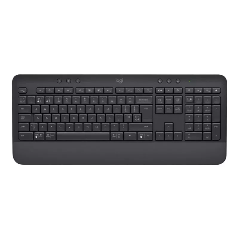 Logitech Signature - teclado - sem fios - Bluetooth 5.1 - QWERTY - italiano - grafite (920-010915)