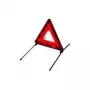 Triângulo de sinalização IWH Micro vermelho homologado ECE R27 030050, triângulo de avaria dobrável compacto