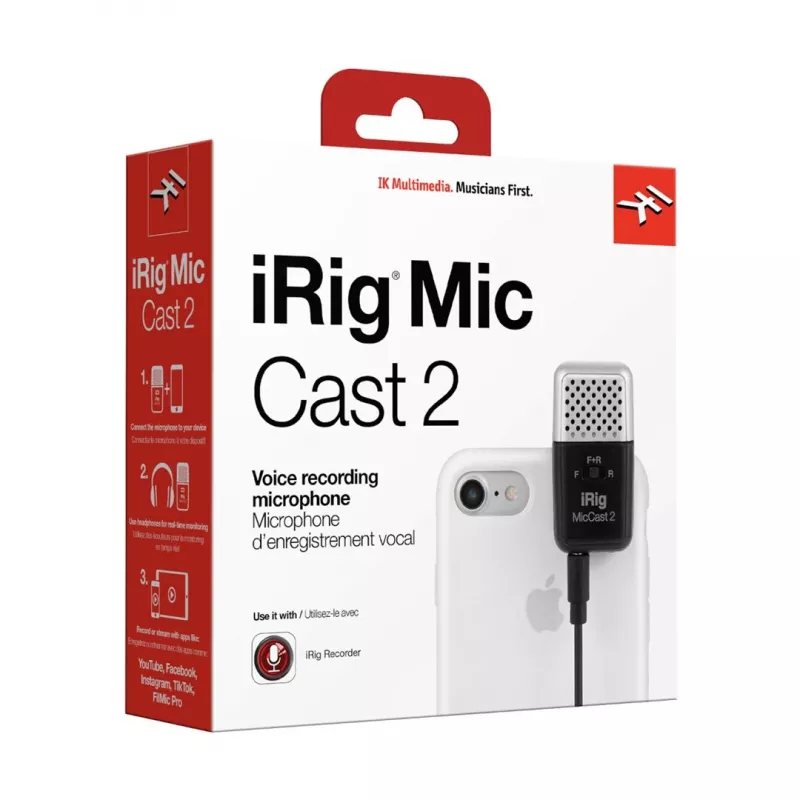 Microfone IK Multimedia iRig Mic Cast 2
