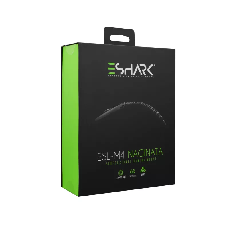 White Shark Premium Line ESL-M4 Naginata preto