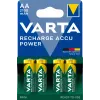 VARTA HR6 AA Recharge Accu Power 2100 mAh 56706 pilhas recarregáveis 4 unidades verde, amarelo