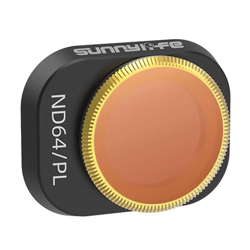 Conjunto de filtros Sunnylife para DJI Mini 4 Pro – filtros de densidade neutra e polarização 4 lentes (ND8, ND16, ND32, ND64)