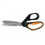 Tesouras Fiskars PowerArc Tesoura de alto desempenho 26 cm, punho ergonómico, corte para materiais robustos