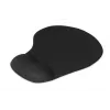 Tapete de rato IB0X IMP003 com apoio de pulso, preto, 190×230 mm