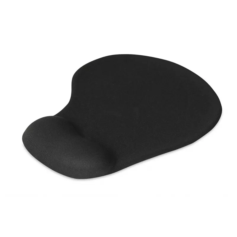 Tapete de rato IB0X IMP003 com apoio de pulso, preto, 190×230 mm