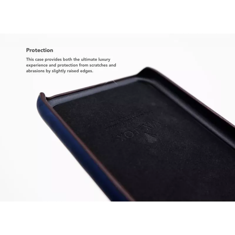 Capa traseira com compartimento para cartões VixFox para iPhone 7/8 Plus – azul-marinho, capa traseira protetora com compartimento para cartões
