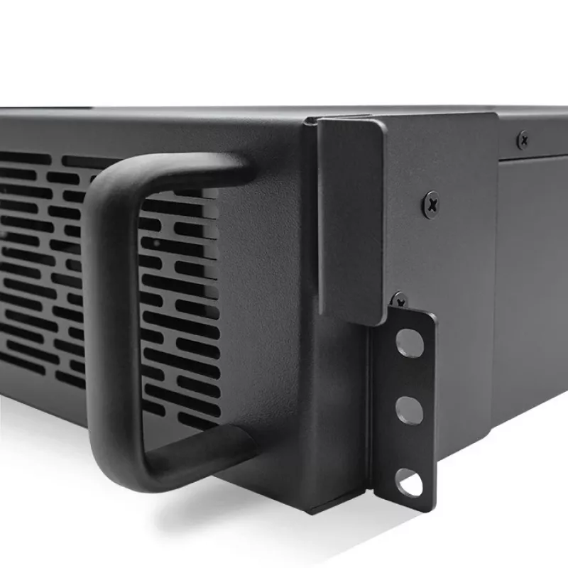 UPS Qoltec AWARYJNY DO RACK 3KVA 3000W fator de potência 1.0 LCD EPO USB on-LINE (3VA, 3000W, UPS online de dupla conversão), UPS