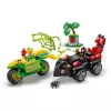 LEGO MARVEL 11198 Caça ao veículo dinossauro Spin e Electro