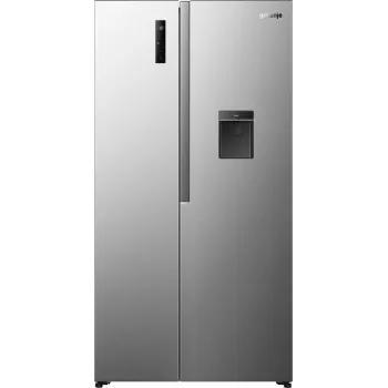 Gorenje HZF55082 NRS917E41XWD G400, independente, porta americana, cinzento, 2 porta(s), toque, LED