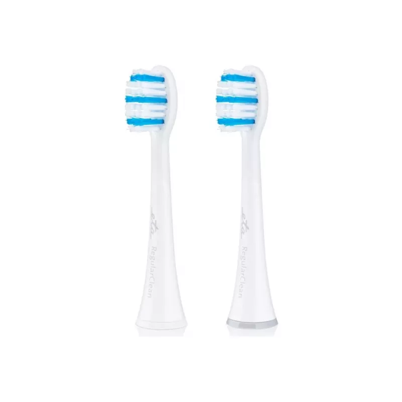 Cabeças de escova de dentes de substituição ETA RegularClean ETA070790200 – 2 unidades, cerdas standard