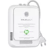 Detetor de fuga de gás QOLTEC NG Tuya — detetor de gás natural (CH4), compatível com smart Tuya