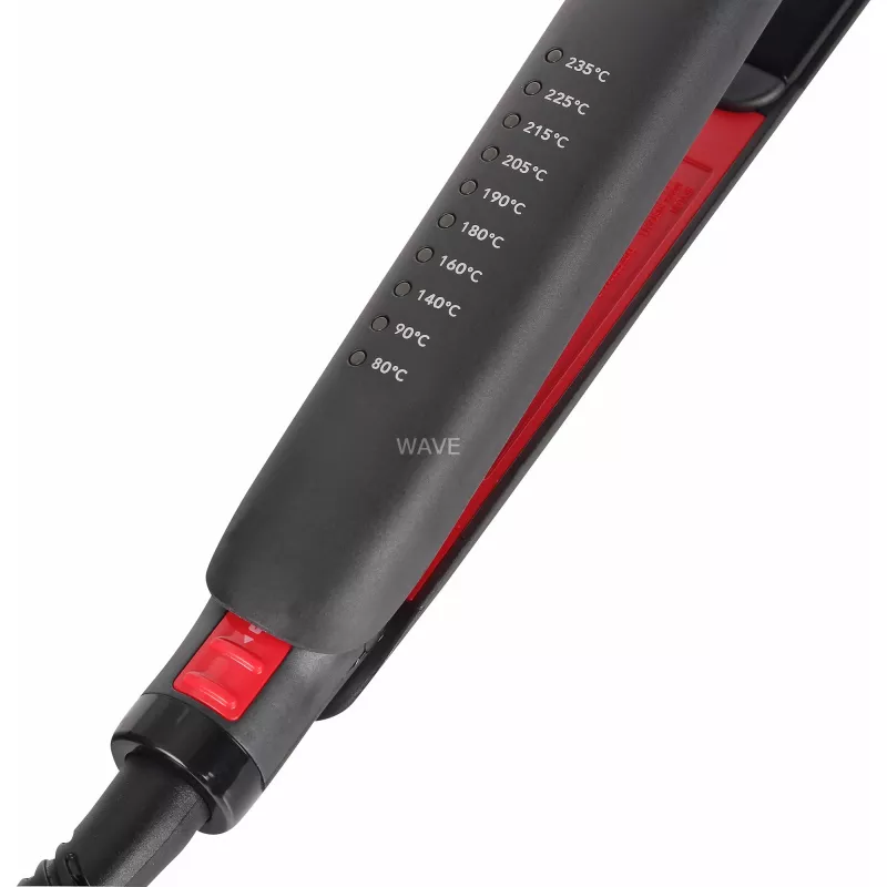 SmoothStay RVST2211PE, prancha de cabelo preto