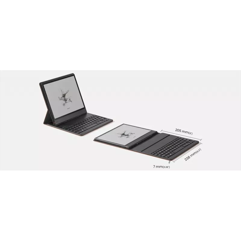 Onyx Boox Note Air 5 C capa magnética com teclado, castanho, OCV0520R