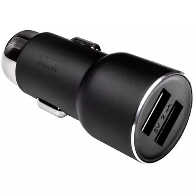 Roidmi 3S carregador de automóvel com transmissor FM, Bluetooth, preto