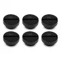 Alphacool Eiszapfen parafusos de fecho G1/4 (tampões), pretos, pack de 6