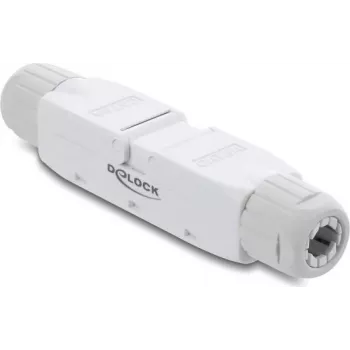 Adaptador de cabo DELOCK LSA — modelo 91126, LSA para LSA, branco