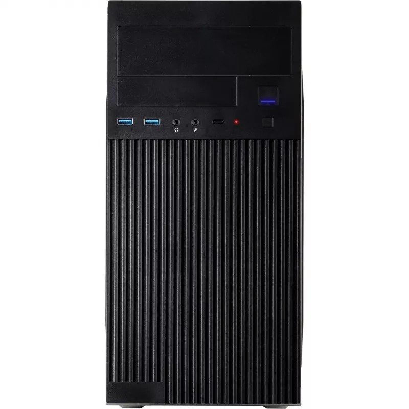 Caixa de computador INTER-TECH IT-6521 reta, ATX, Preto