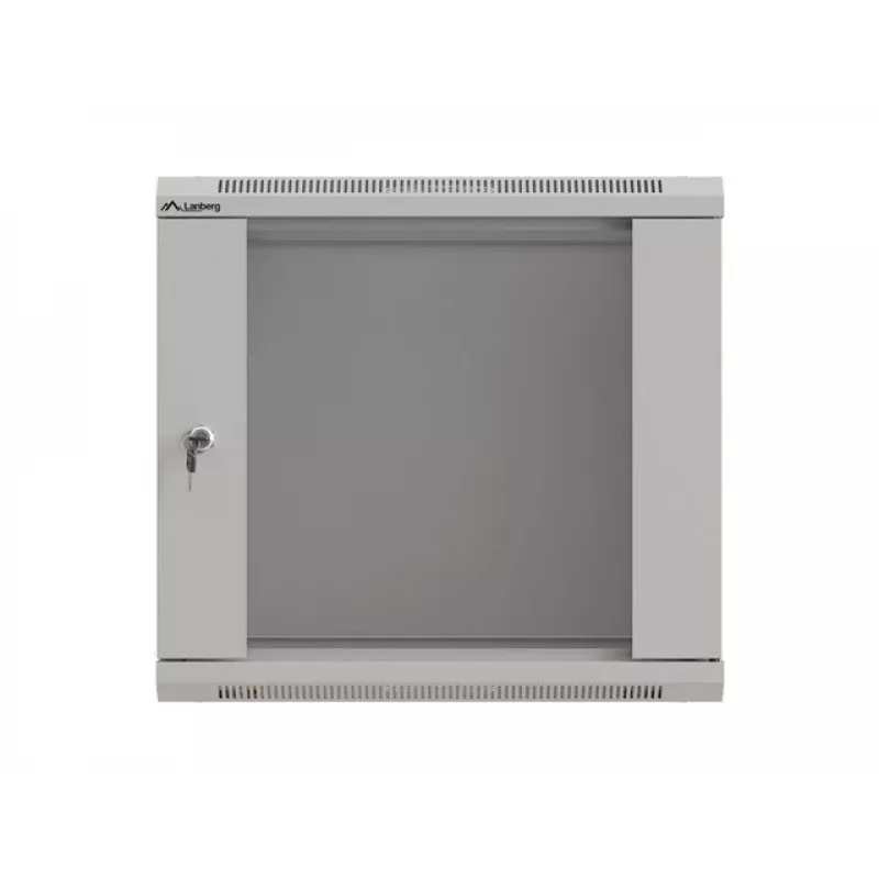 Armário de rack Lanberg WF03-5309-10S 9U rack de parede preto