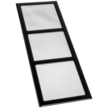 Filtro de ar DEMCiflex para Fractal Design Meshify C DF1033 — 150 × 400 mm, preto, 1 unid.
