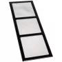 Filtro de ar DEMCiflex para Fractal Design Meshify C DF1033 — 150 × 400 mm, preto, 1 unid.