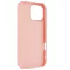 Capa traseira de proteção FIXED para Apple iPhone 16 Pro Max, superfície emborrachada, rosa