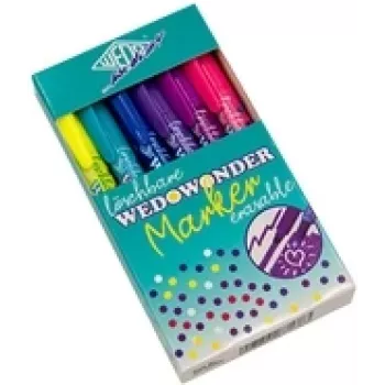 Marcador de texto WEDO WONDER 252330699 cores sortidas, pack de 6