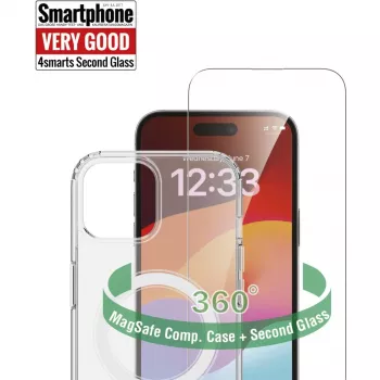 Capa 4smarts 540603 para iPhone 15 transparente 15,5 cm