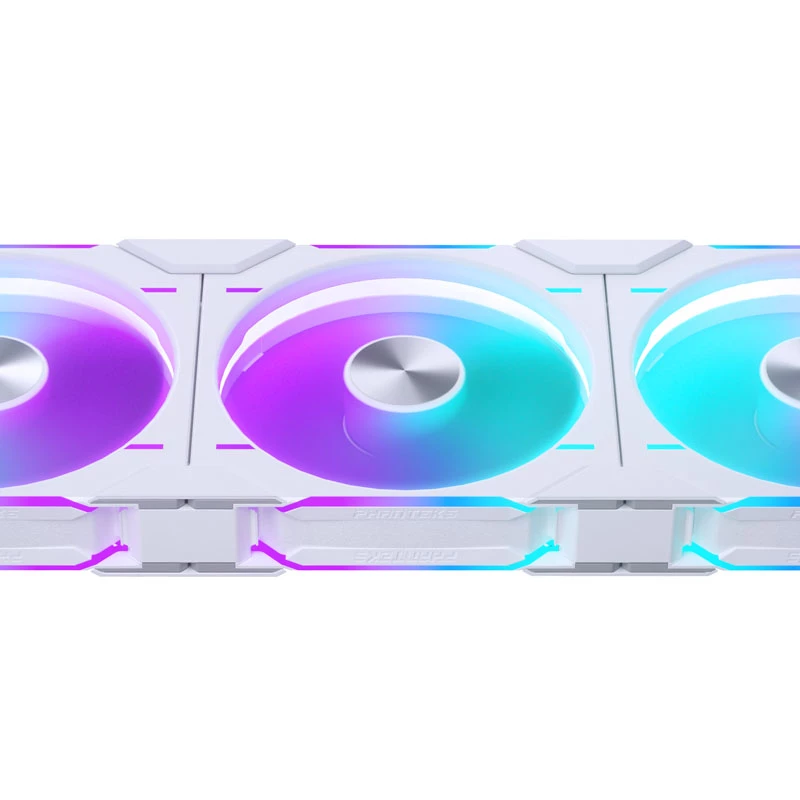 Phanteks D30-140 PWM Regular Airflow D-RGB ventoinha de caixa 140 mm, branca, 3 unid.