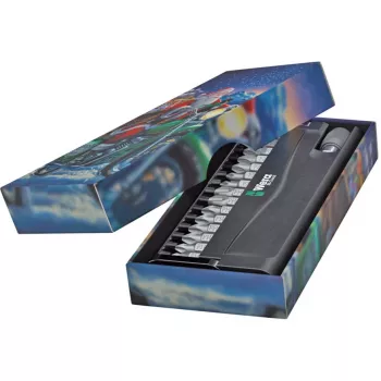 Wera conjunto de pontas Bit-Check 30 Bits Natal 2025 — sortido compacto de 30 pontas
