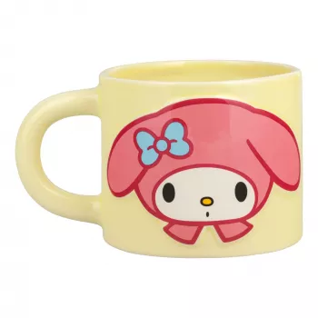 Caneca Paladone Hello Kitty My Melody em relevo