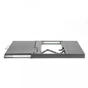 Consola KVM Digitus 17 polegadas HD LCD 8 portas VGA teclado alemão