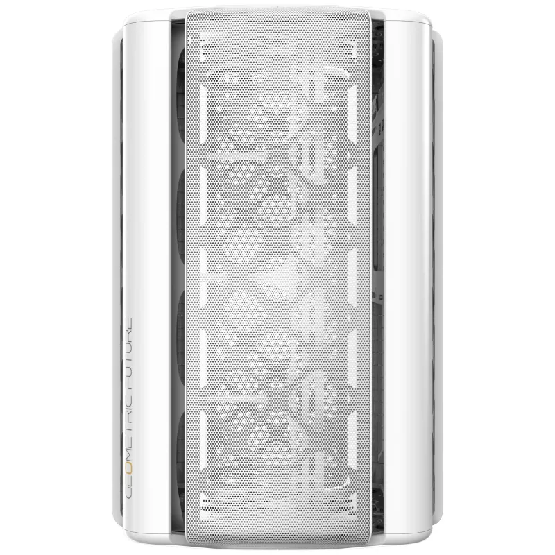 Caixa Geometric Future M2 THE ARK, mesh – branco