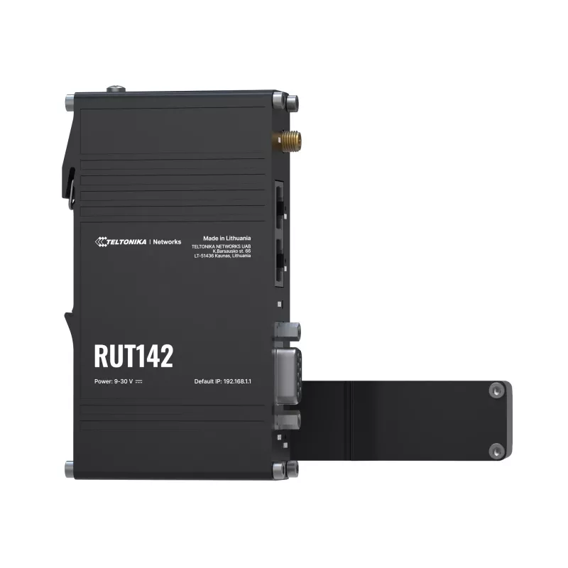 Router industrial Teltonika RUT142 WiFi 4, RS232, 2x RJ45 100Mb/s, IP30
