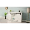 Cómoda 160x80x35 GRANERO branco/branco brilhante