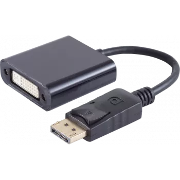 Adaptador DisplayPort para DVI ShiverPeaks 14-05007 — DisplayPort 1.1 para DVI 24+5