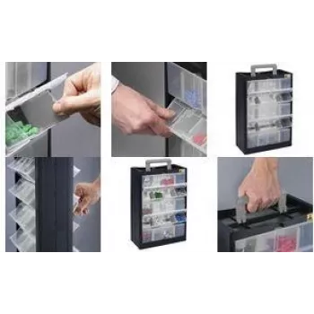 Caixa de arrumação allit VarioPlus DrawBox C 40, dimensões L x A x P 300