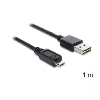 Cabo USB DeLOCK EASY-USB 2.0-A USB 2.0 micro-B 1 m