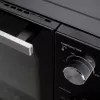 Forno elétrico Adler AD 6028 — 60 l, 2000 W, de instalação livre, botões rotativos, rotisserie, máx. 230 °C, preto