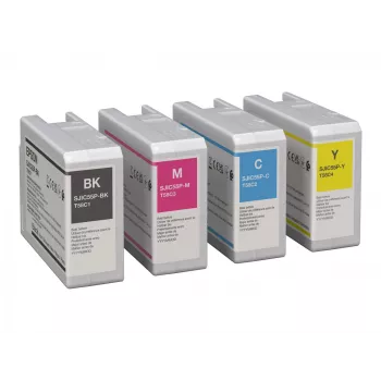 Tinteiro Epson SJIC55(Y) para ColorWorks CW-D6500/D6000 amarelo