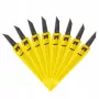 X-ato STANLEY 1-10-601 Metallic vermelho/amarelo, lâmina retrátil, cabo 18 cm, pack de 50