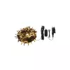 Iluminação de Natal inteligente WOOX R5170 Wi-Fi 40 metros, 400 LEDs, 230 lúmenes, branco quente com função de regulação e som