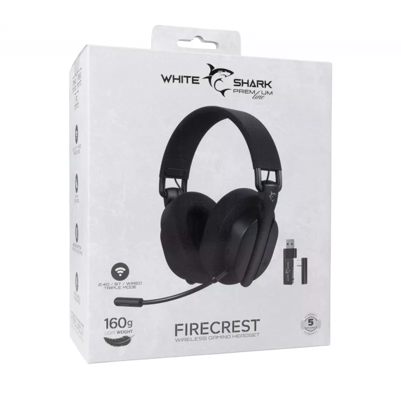 White Shark WGH-2444 Firecrest preto