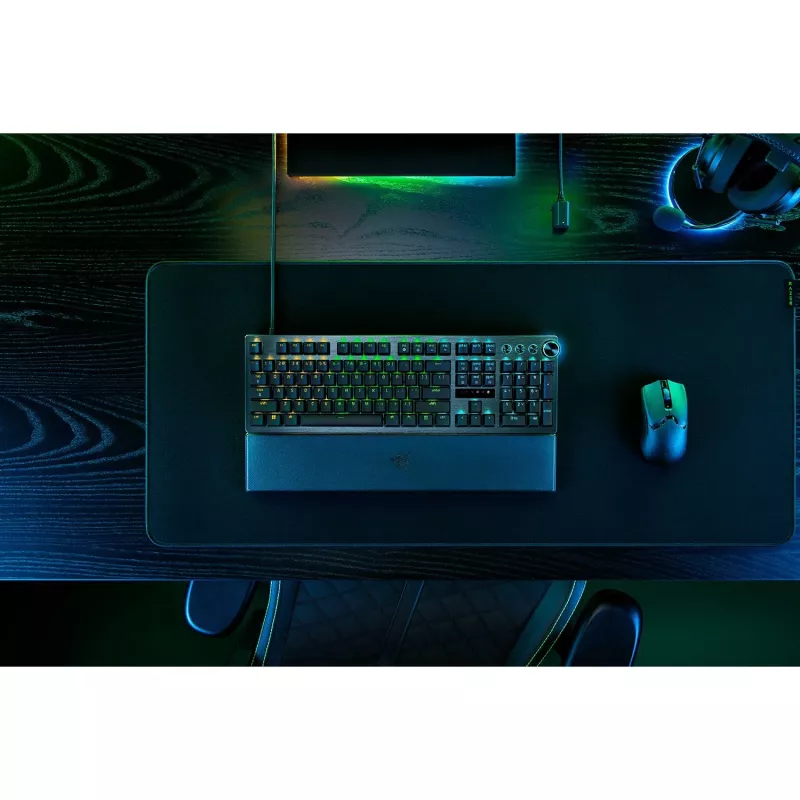 Teclado gaming Razer Huntsman V3 Pro Optical QWERTZ preto