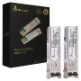 Módulo SFP Extralink SFP 1.25G pack de 2, 1,25 Gbit/s, LC/UPC, 850 nm, 550 m, multimodo, DOM, para HP/Aruba
